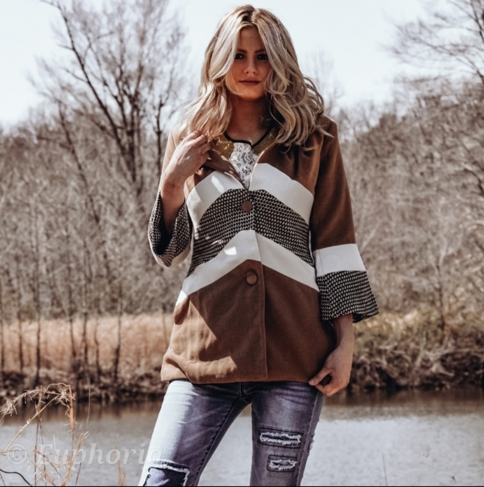Color Block Jacket